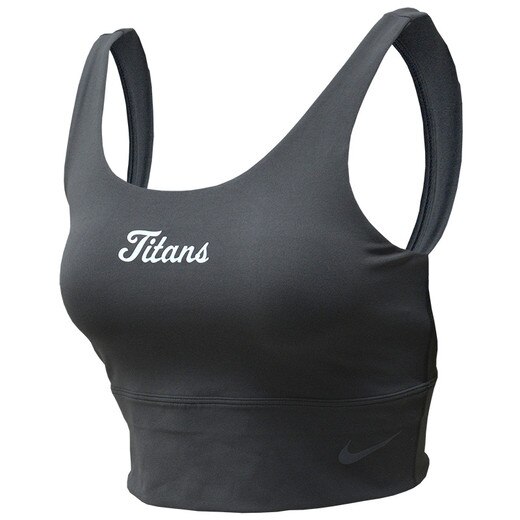 Titans Nike Pro Motion Sports Bra - Ash